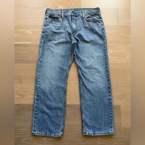 Levi's Men's 569 Straight Fit Blue Jeans Size 36x32